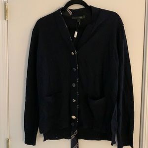 Navy preppy Marc Jacobs sweater size M NWT
